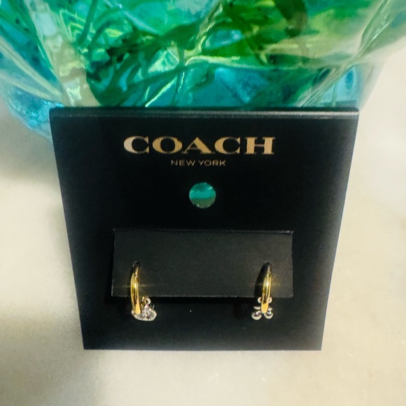 Coach Gold and Silver Earrings - Picture 3 of 6